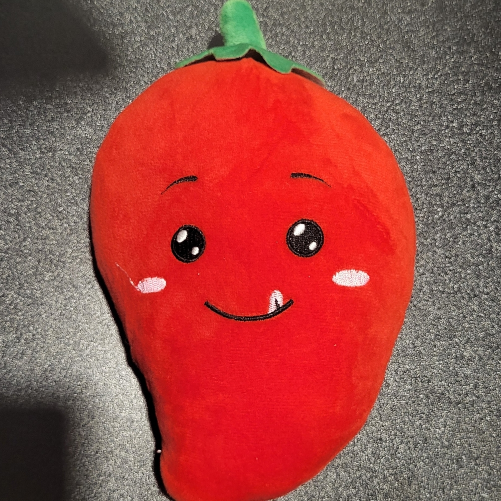 Cute Red Plush Pepper